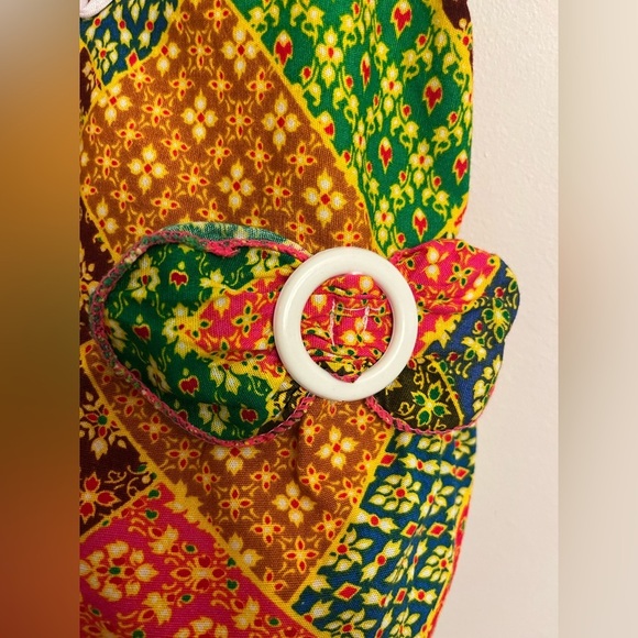 Vintage Toddler Halter Balloon Dress 3T - Picture 3 of 8